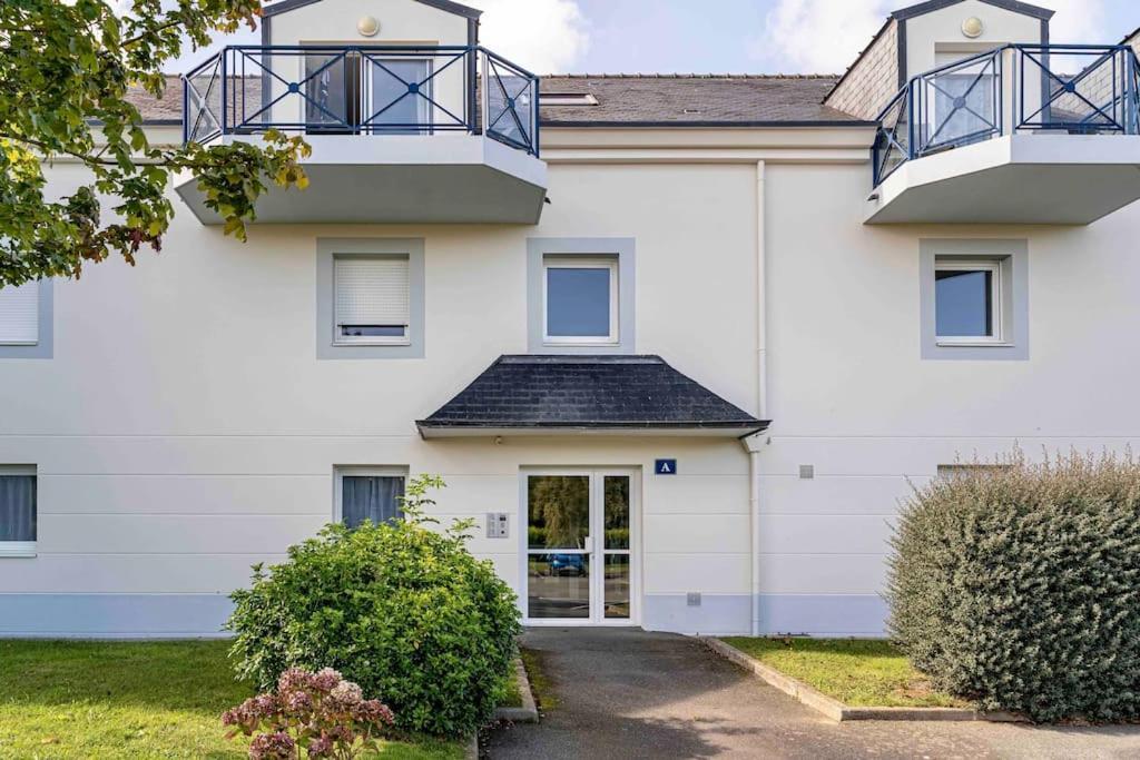Bel Appartement Expose Sud-Ouest Avec Terrasse Carantec Extérieur photo