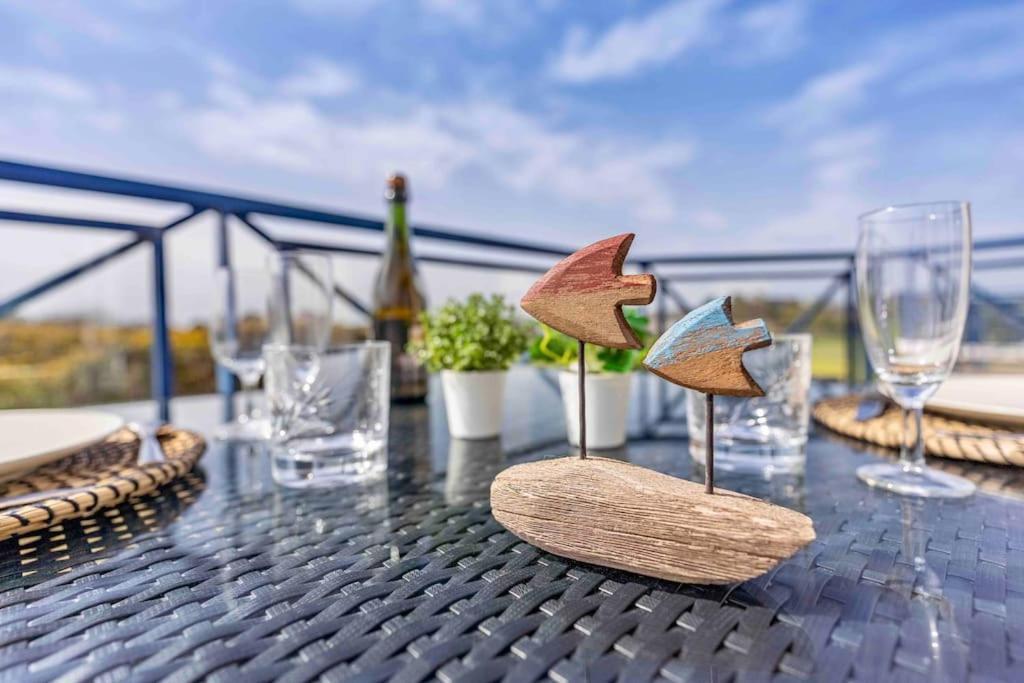 Bel Appartement Expose Sud-Ouest Avec Terrasse Carantec Extérieur photo